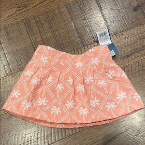 NWT Oshkosh Palm Tree Skirt